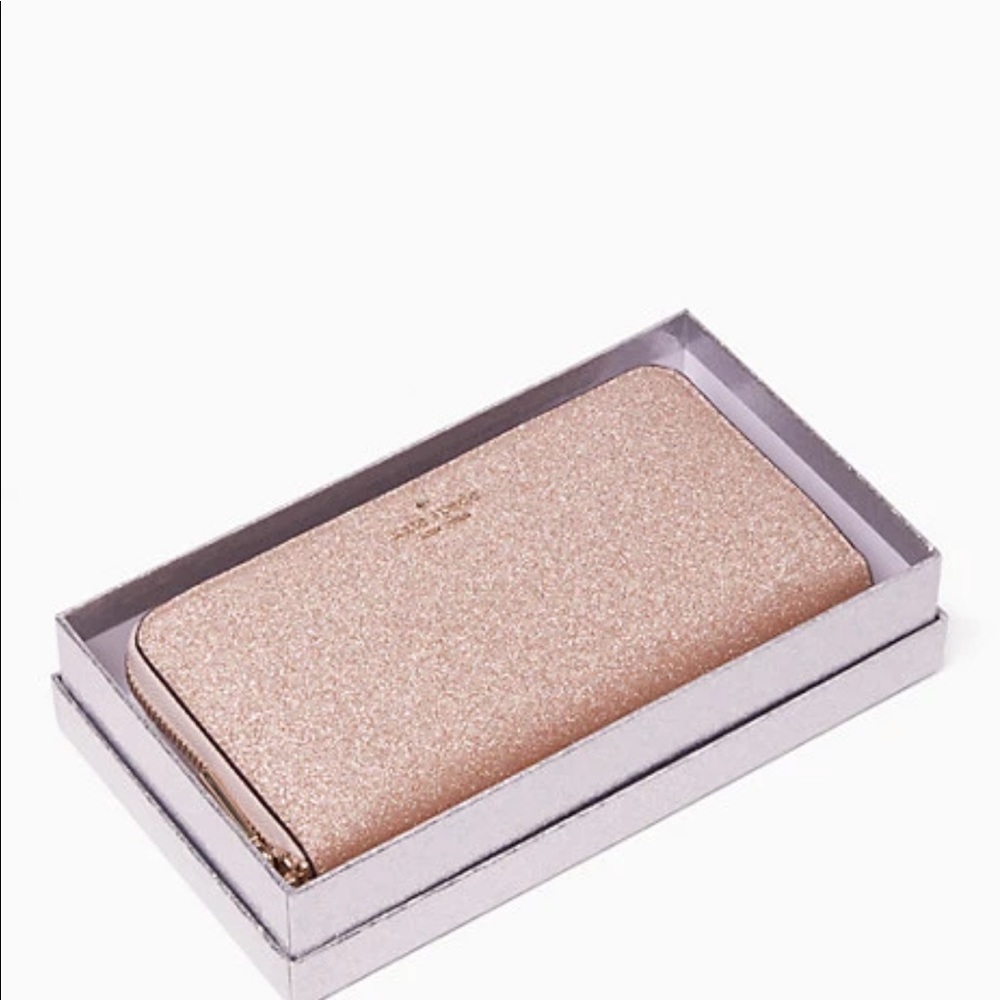 Kate Spade shimmy boxed medium compartment wallet